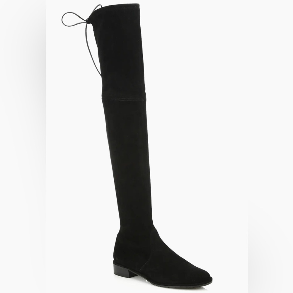 Stuart Weitzman Lowland Suede Thigh-High Boots